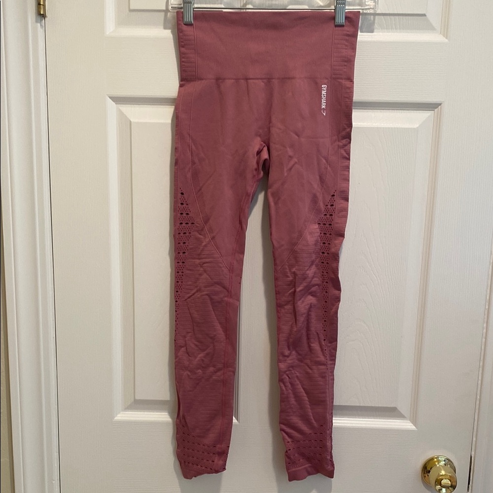 Gymshark Pink High-Waist Performance Leggings